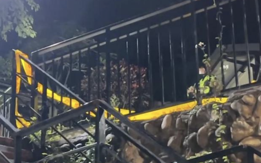 北投溫泉驚傳命案。（圖／翻攝畫面）