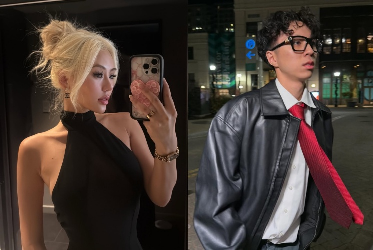 「台灣最強高中生」直播主Ray與網紅Angi Yang疑似感情生變。(圖/翻攝自rayasianboy_、angifuckingyang IG)