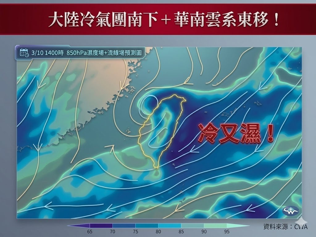 本島平地最低溫不到10度。（圖／翻攝自林老師氣象站臉書）