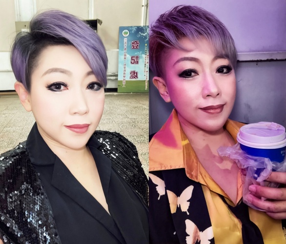 歌手藍薰有「小黃小琥」封號。（圖／翻攝自藍薰臉書）