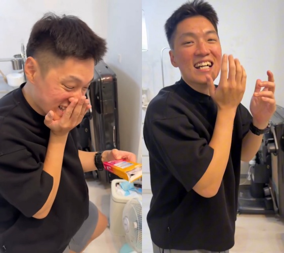 老吳得知消息興奮不已。（圖／翻攝自shinemeimei IG）