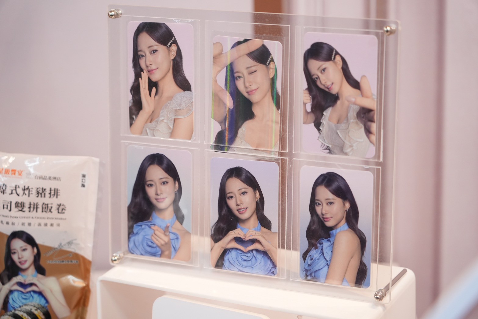 子瑜超商聯名小卡6款卡面都超級可愛，值得收藏。（圖／記者許方正攝）