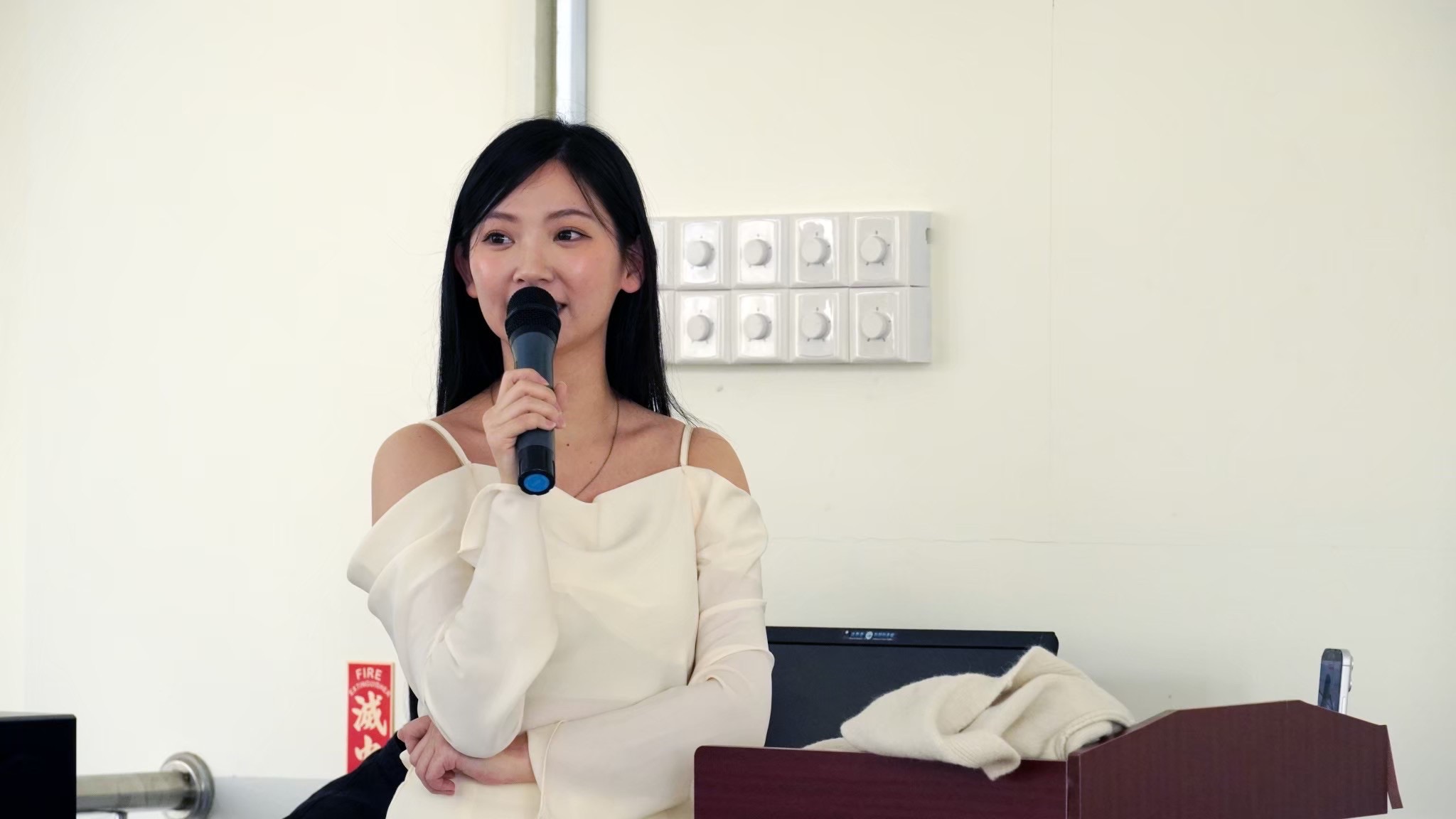 優格姐姐坦言曾因不續約兒童台遭言語霸凌。（圖／台北海大提供）