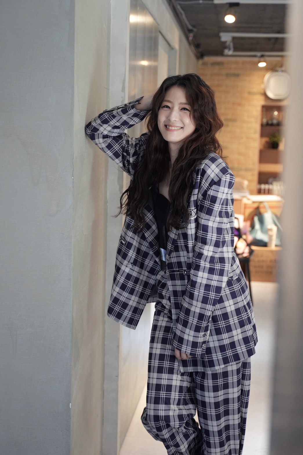 賴雅妍也不知為何沒桃花。（圖／記者陳明中攝）