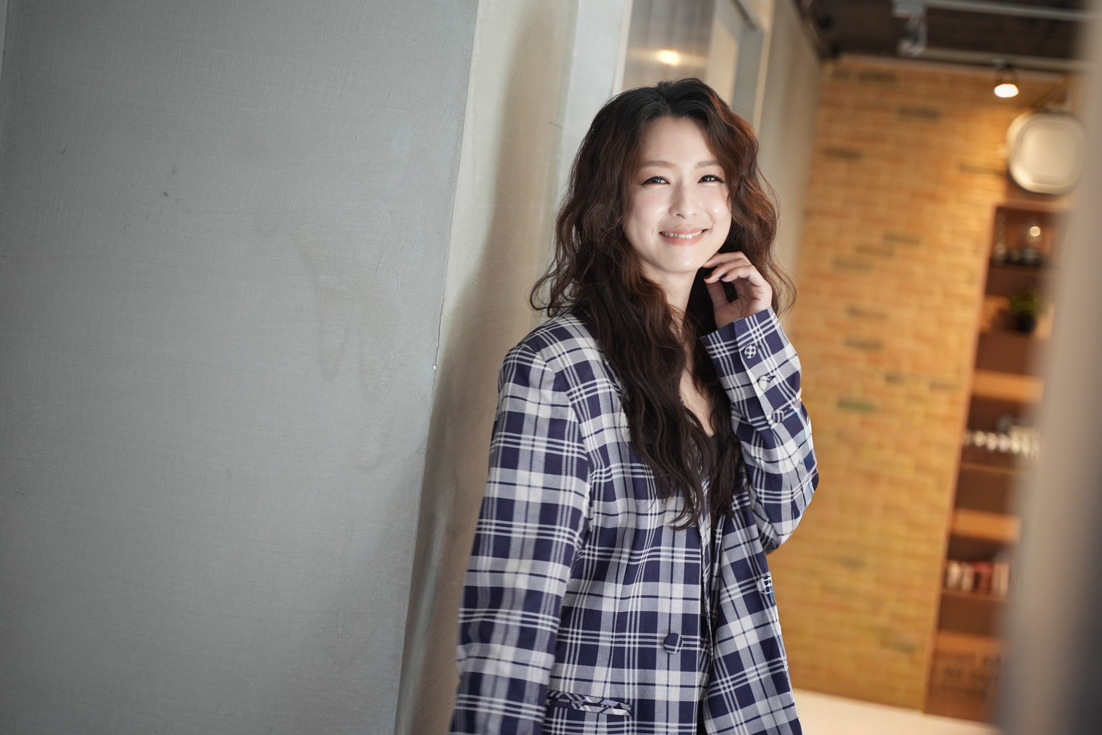 賴雅妍保養得宜。（圖／記者陳明中攝）