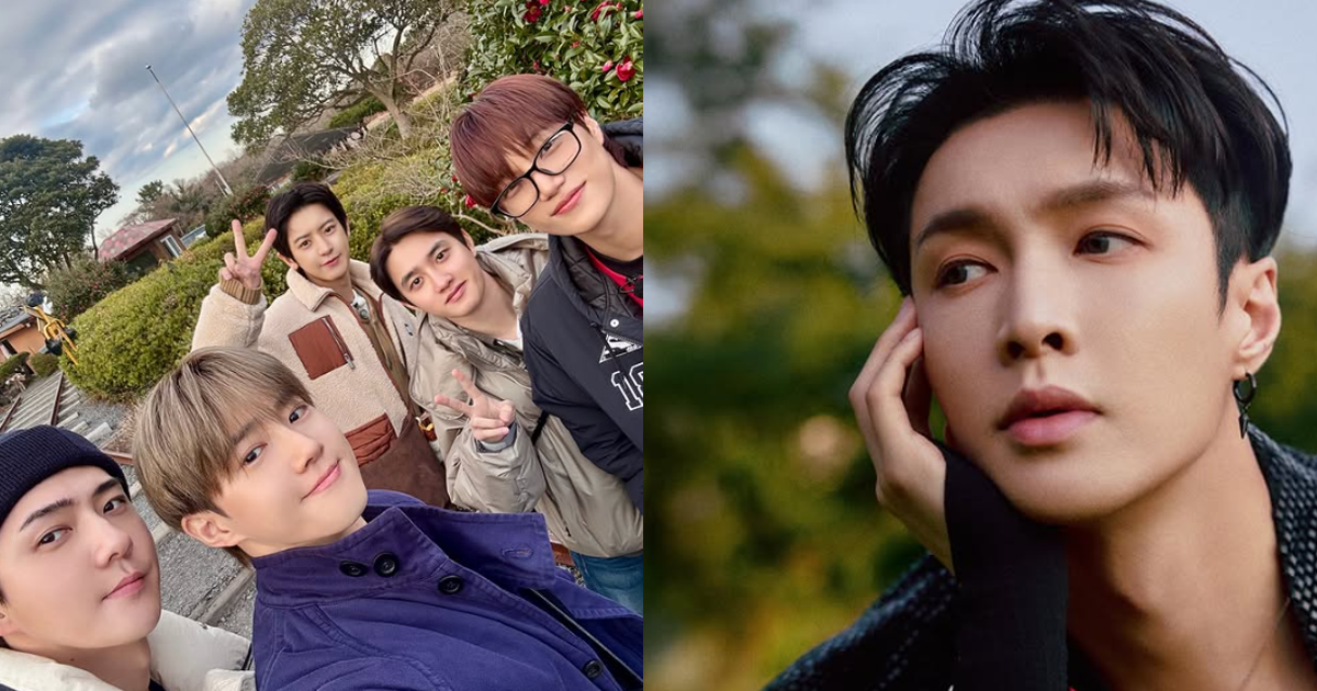 張藝興（右）合體EXO沒報備傳遭中國當局封殺。（圖／翻攝IG）