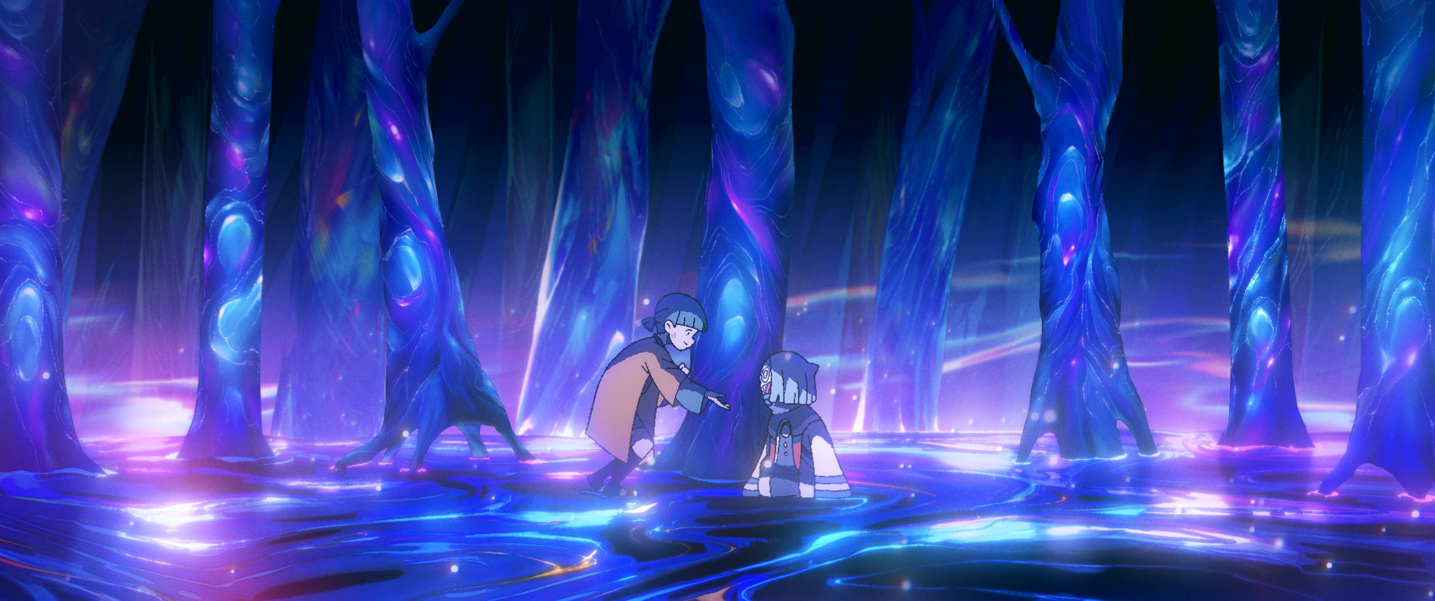 《世外》描述最萌陰間使者「小鬼」與拒絕轉世的女孩「小妹」之間，橫跨千年的生死約定。（圖／甲上提供）