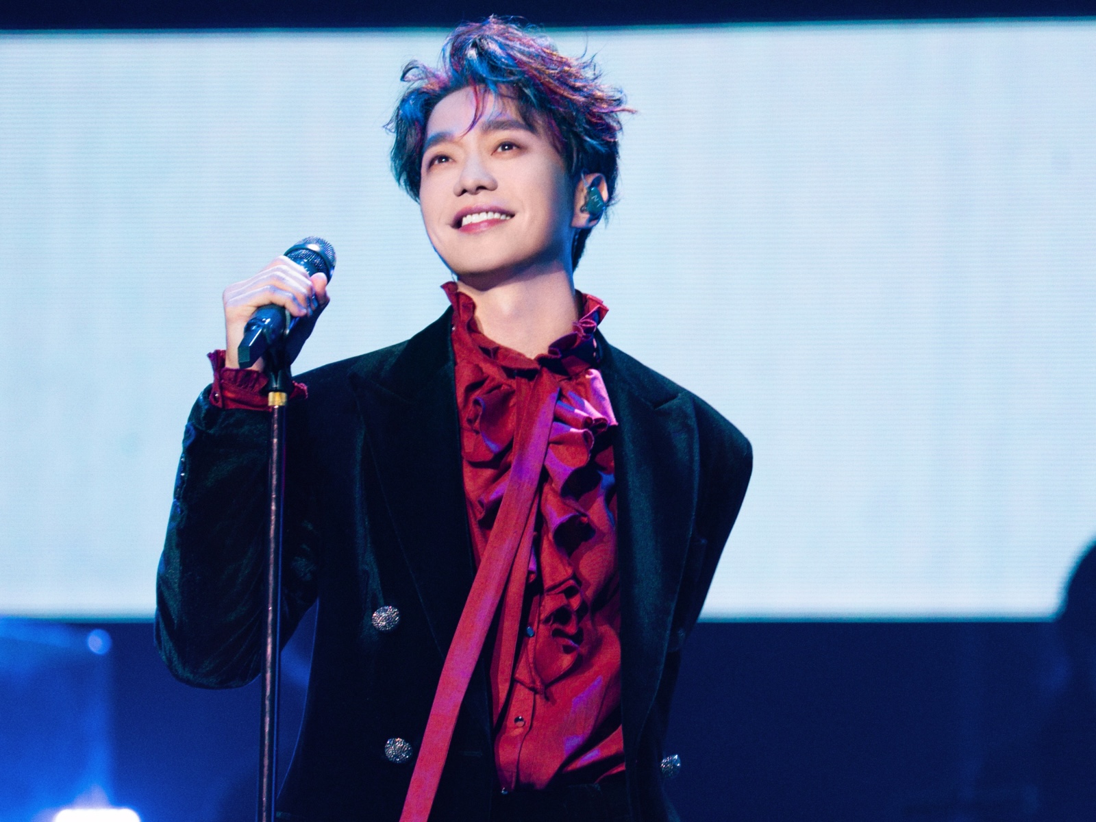 張棟樑果然是「微笑王子」。（圖／《第21個故事》巡演官方提供）