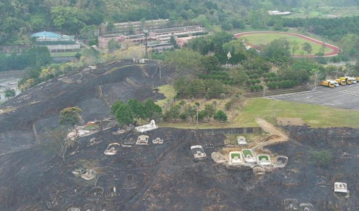 南投火災延燒3天。（圖／翻攝FB）