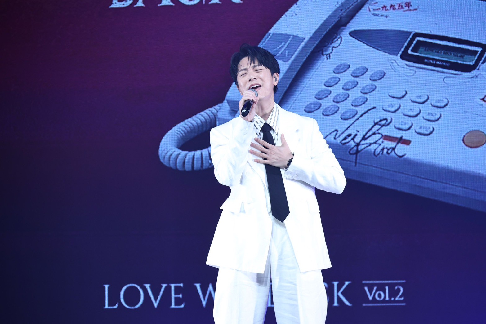 韋禮安深情獻唱。（圖／娛樂中心攝）