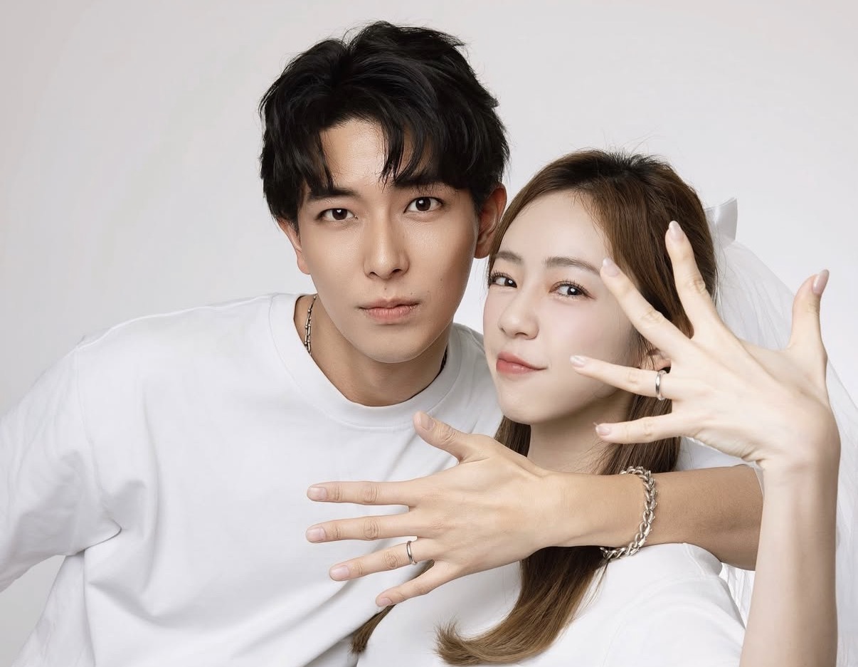 陳天仁（右）宣布將再婚一龍。（圖／翻攝一樹IG）