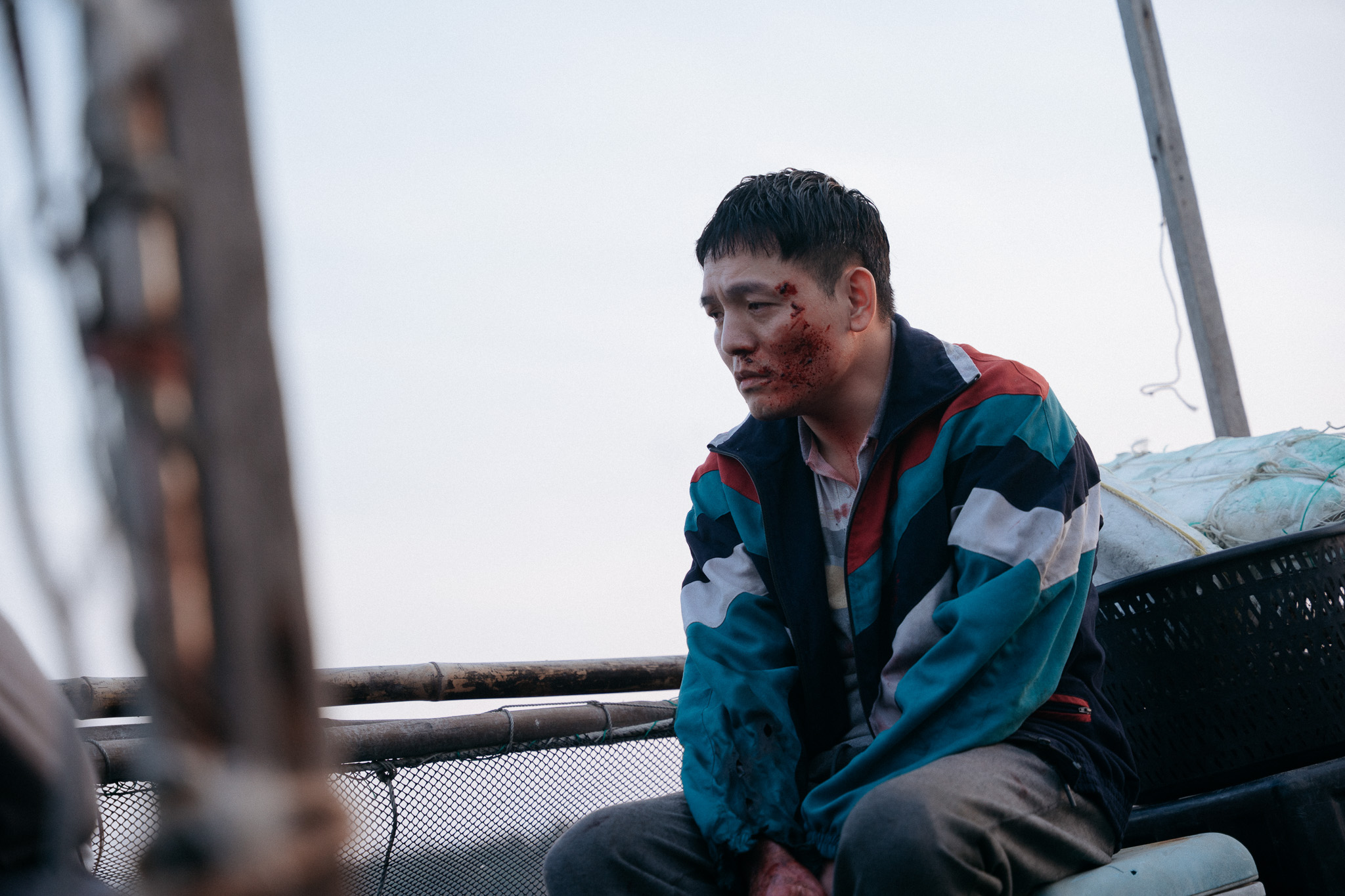 春風在《死亡賭局》中飾演因假球案跌落神壇的王牌投手。(圖/英傑哆影業提供)