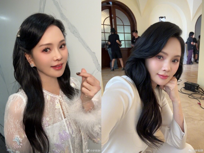 伊能靜過去為了維持身材，曾連續半年嘗試生酮飲食，結果「臉垮了」。（圖／翻攝自伊能靜微博）