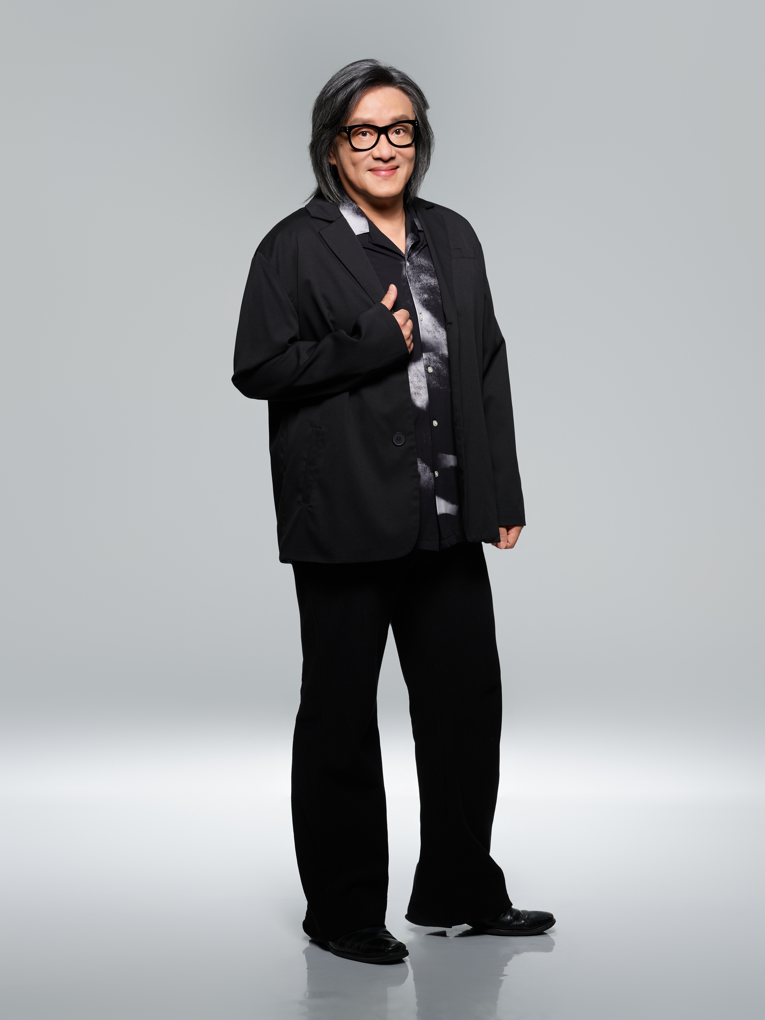 施文彬開心能參與秀場演出。（圖／高流提供）