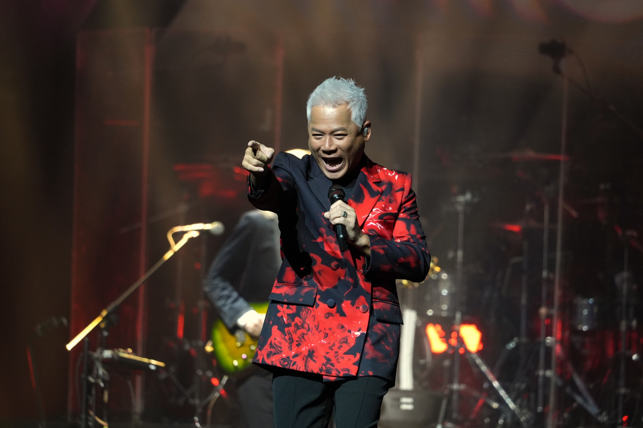 巫啓賢歌聲維持得很好。（圖／記者陳明中攝）