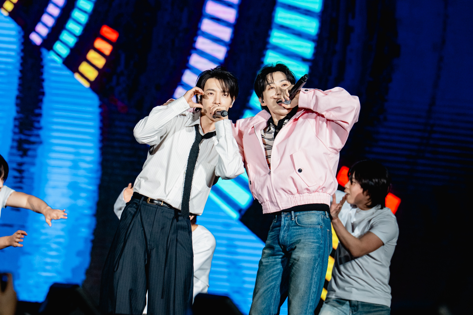 SUPER JUNIOR  東海、銀赫擔任櫻花季壓軸演出。（圖／讀者提供）