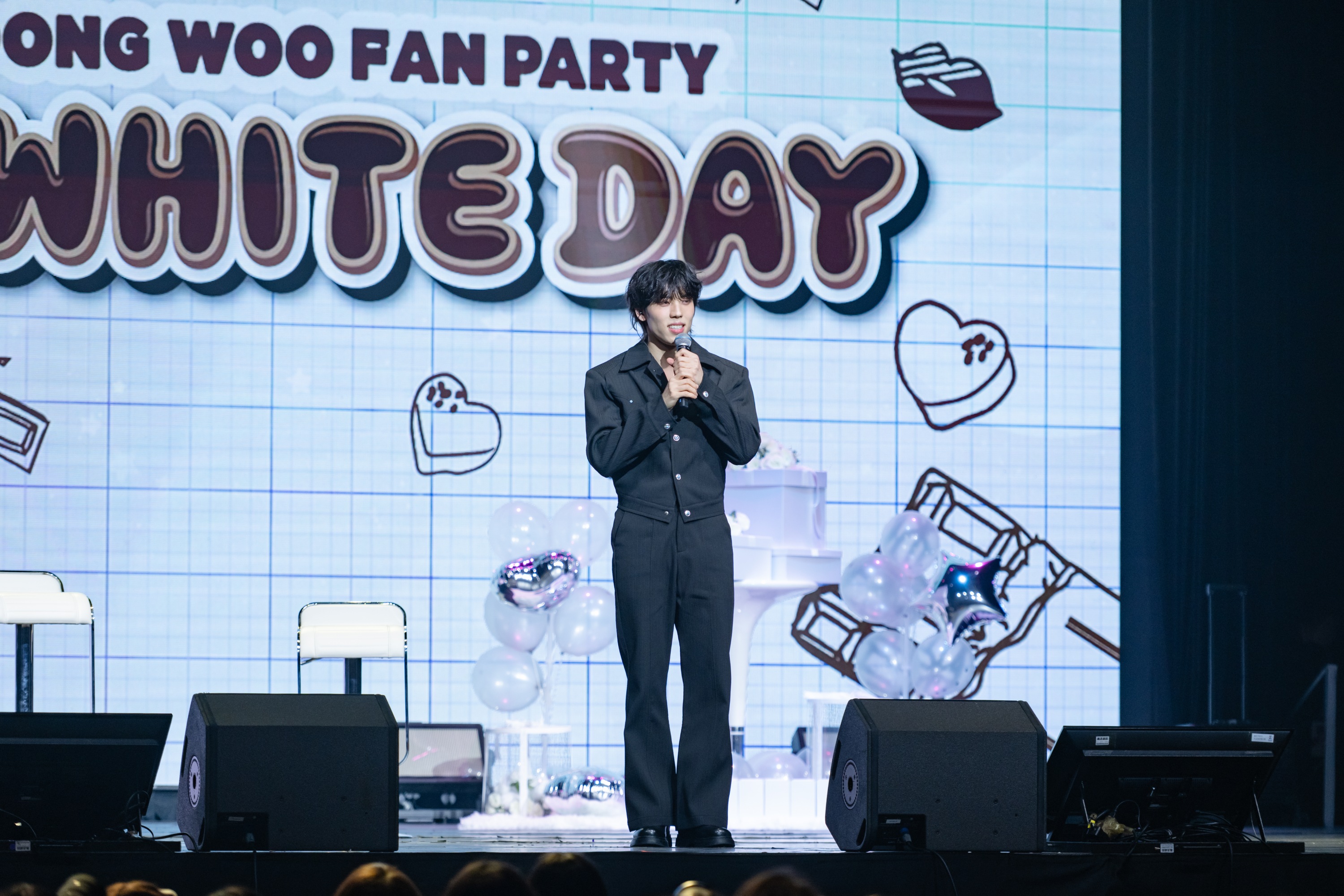 INFINITE成員張東雨在白色情人節舉辦粉絲見面會。(圖/RICHINING 提供)
