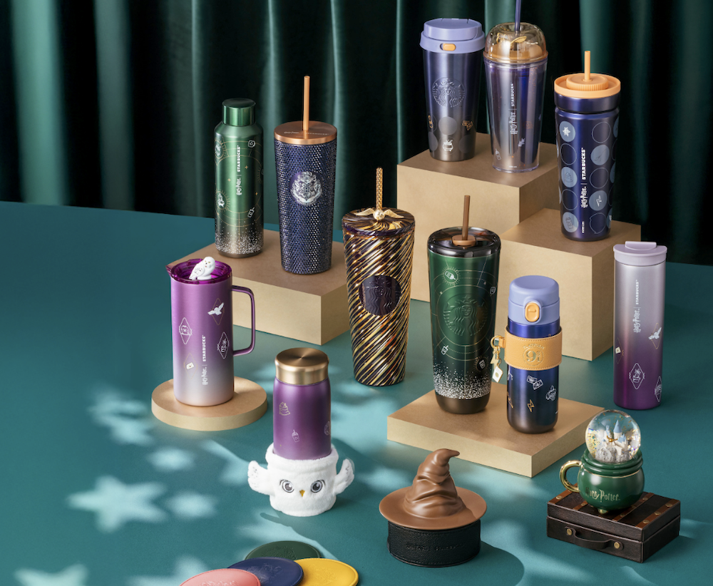 星巴克哈利波特聯名3/23開賣。（圖／星巴克官網）