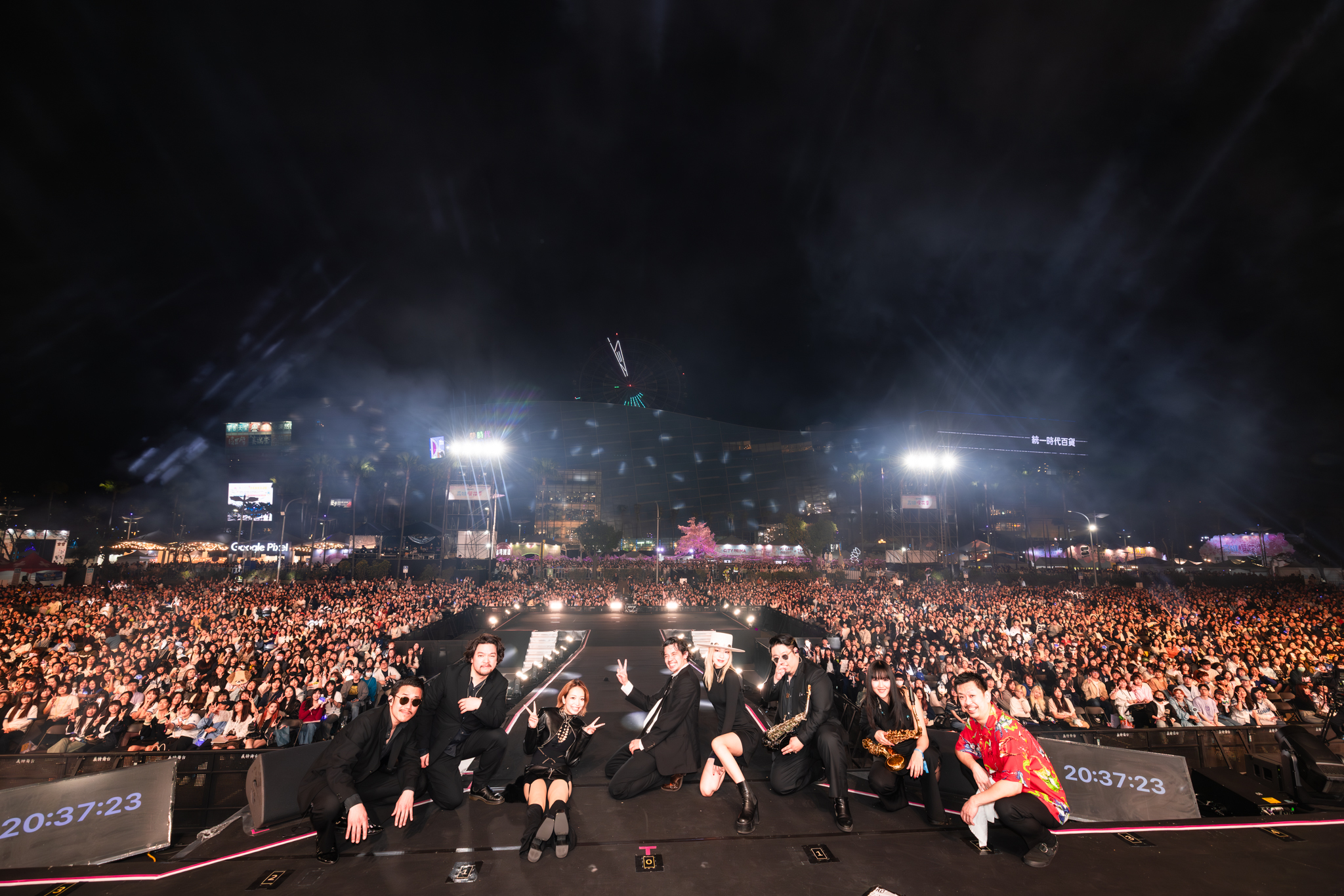 日本樂團ALI登上櫻花季演出。（圖／寬寬提供）