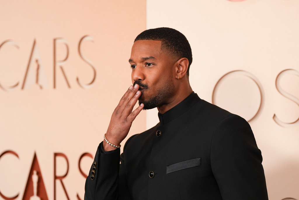 麥可B喬丹是本屆影帝。(圖/AP-達志)