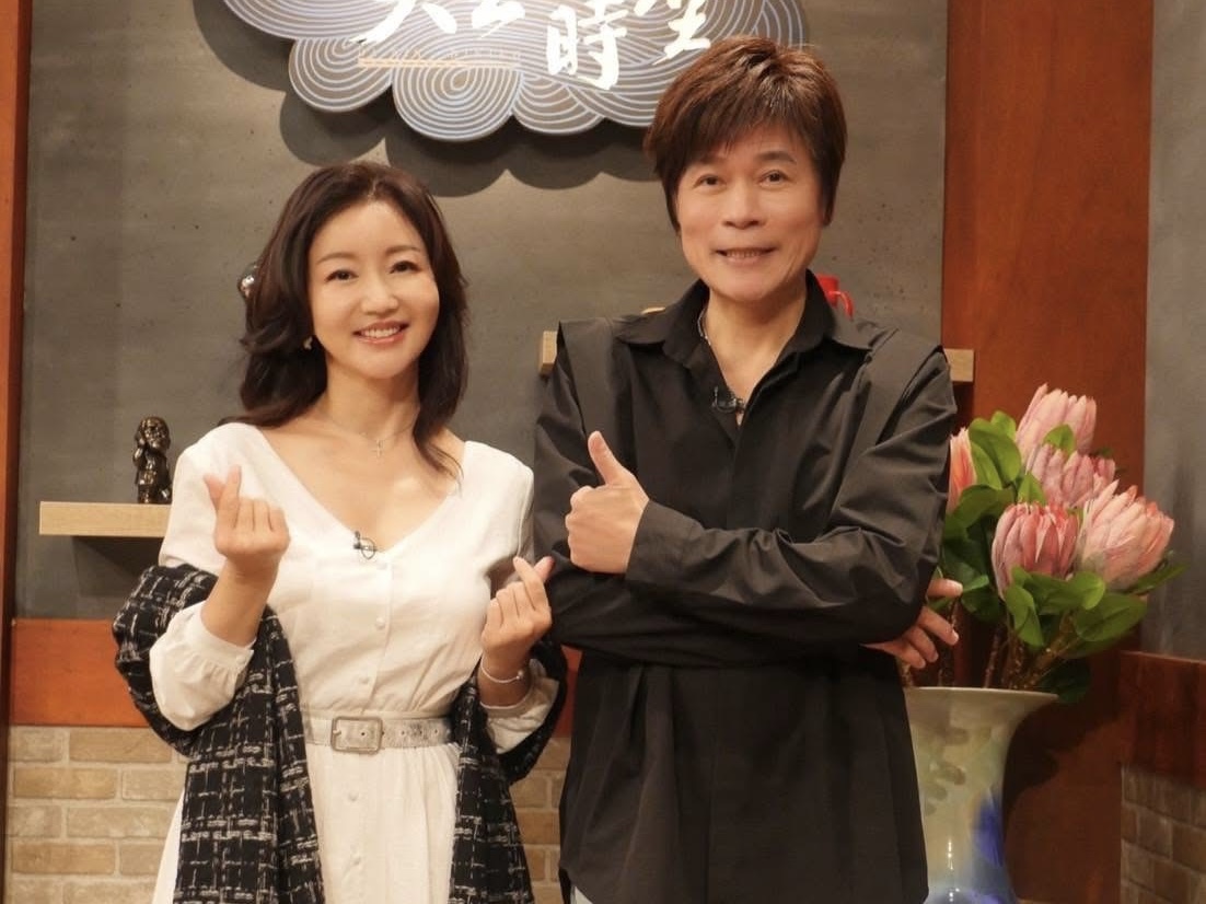 洪榮宏（右）撇與老婆張瀞云婚變。（圖／翻攝洪榮宏臉書）