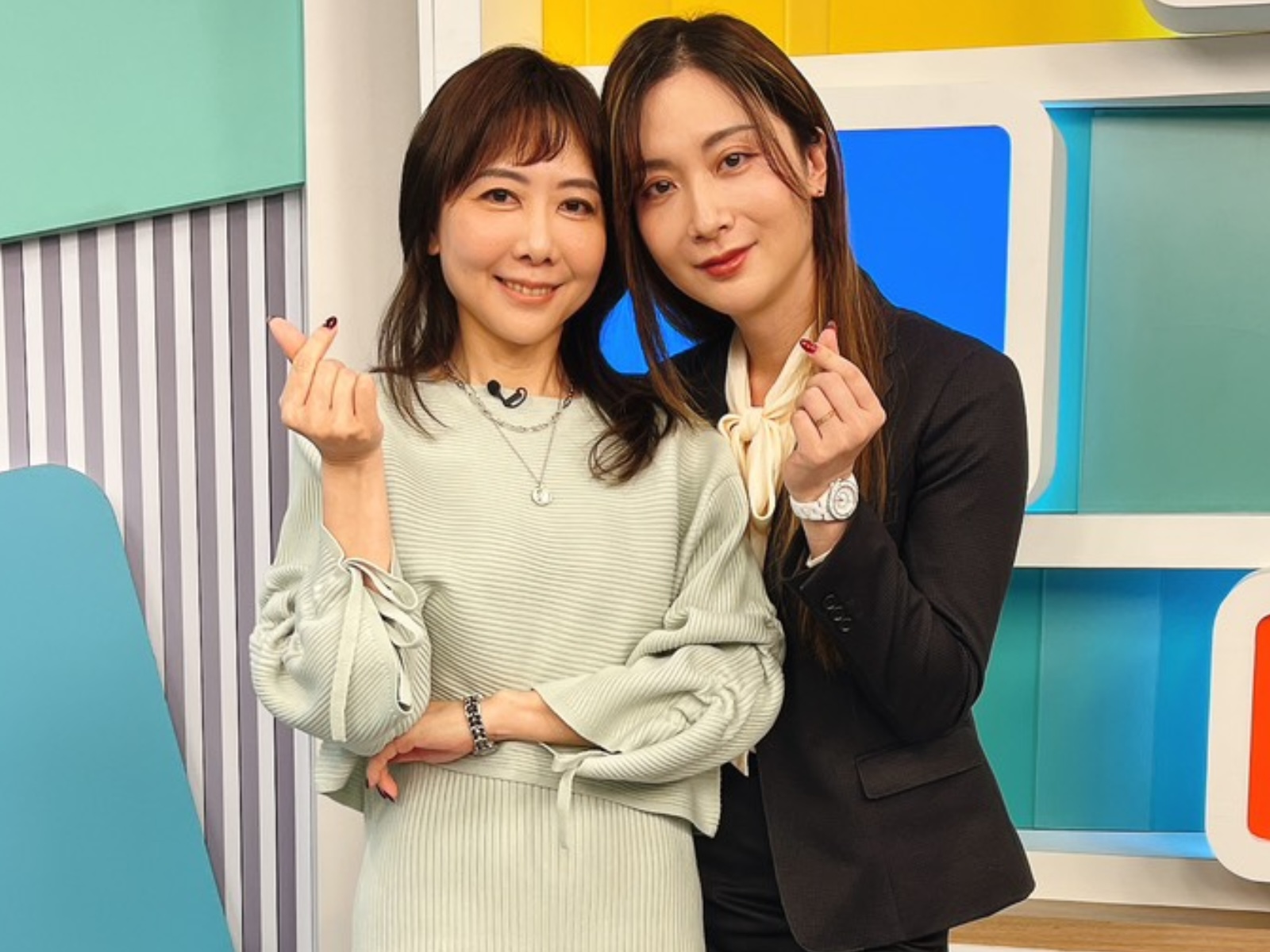 陳樂涵（右）答應會愛雪兒一輩子。（圖／和展影視提供）