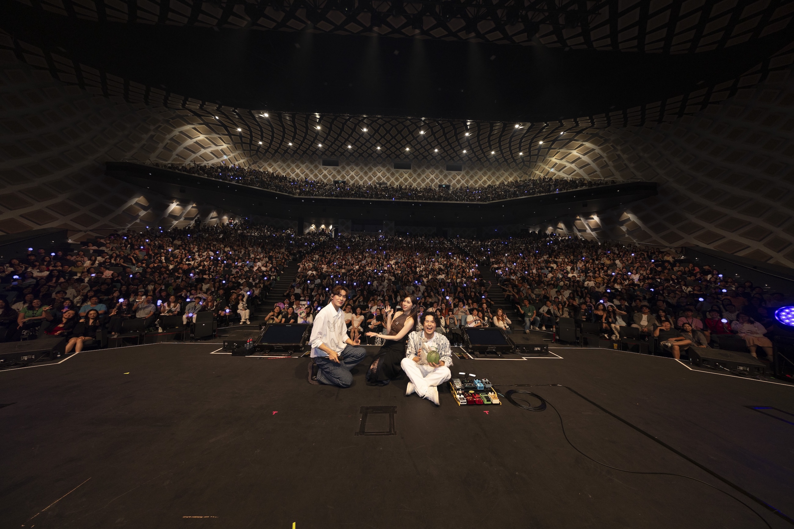 全場大合唱聲浪席捲雪梨達令港。（圖／相信音樂提供）