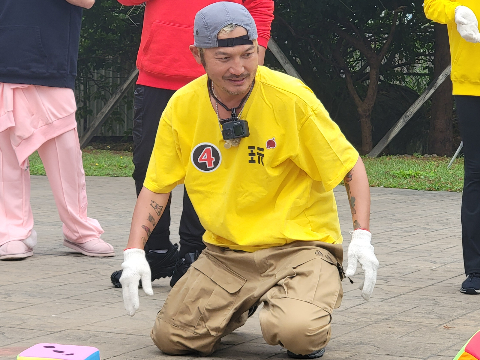 KID玩遊戲也有怕的時候。（圖／綜藝玩很大提供）