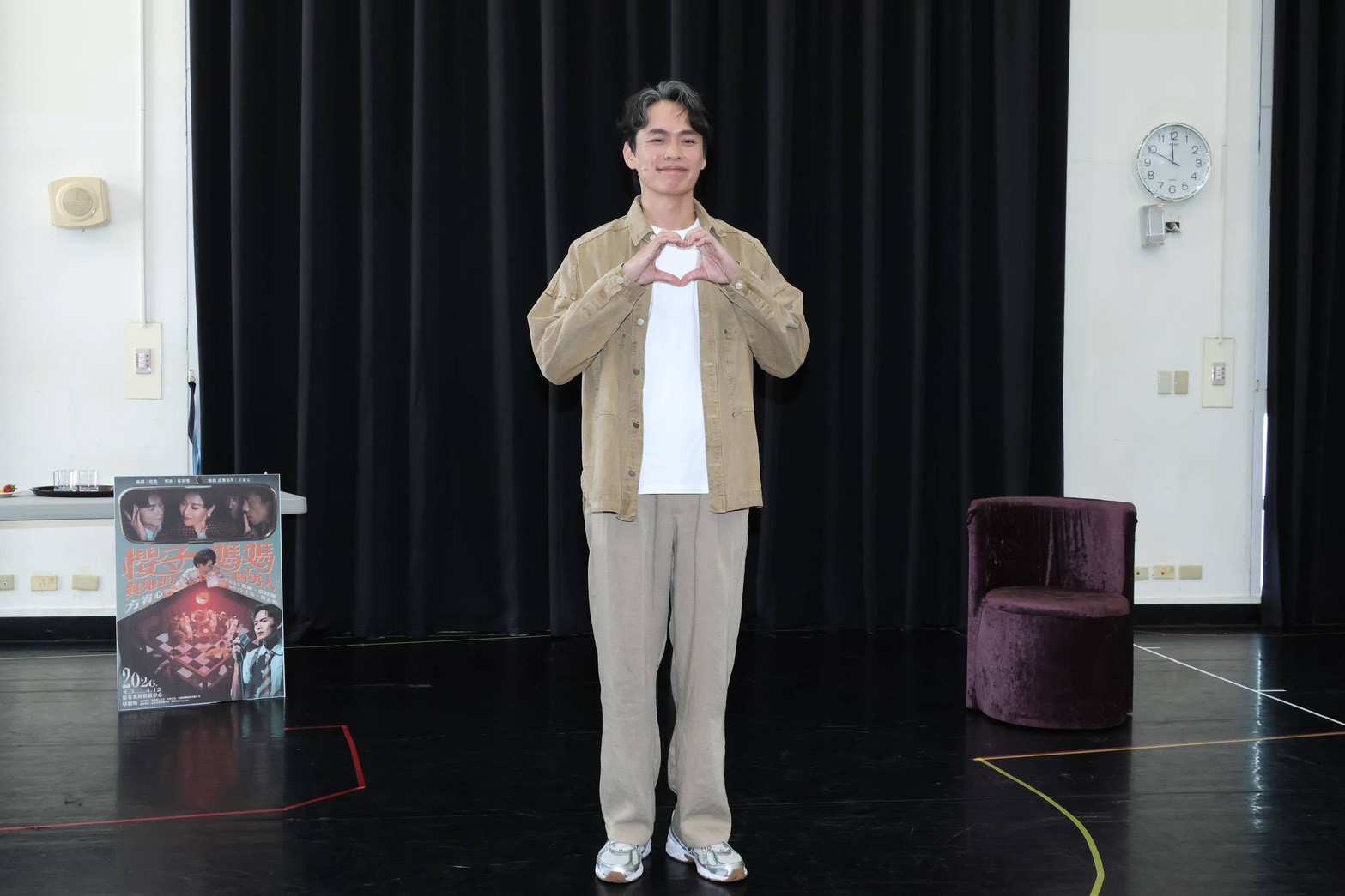 黃鐙輝分享與老婆萁萁結婚16年的相處之道。（圖／娛樂中心）