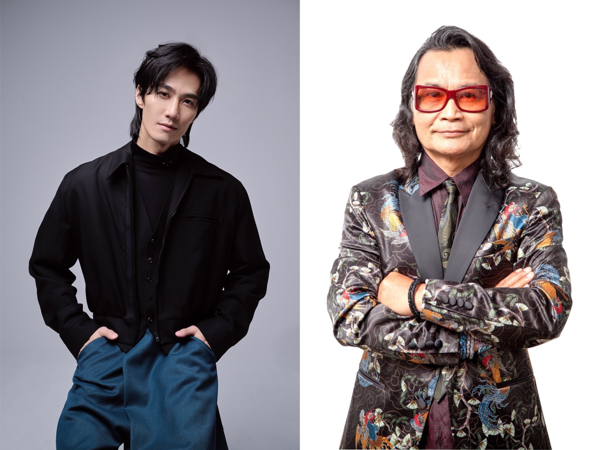 沈文程（右圖）和李英宏（左圖）創新合作。（圖／三立提供）