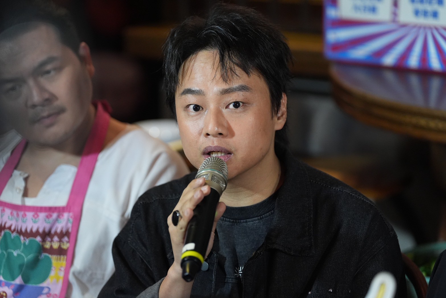 賴銘偉對於粿粿、王子一起去拜拜，表示沒有多過問私事。（圖／記者陳明中攝）