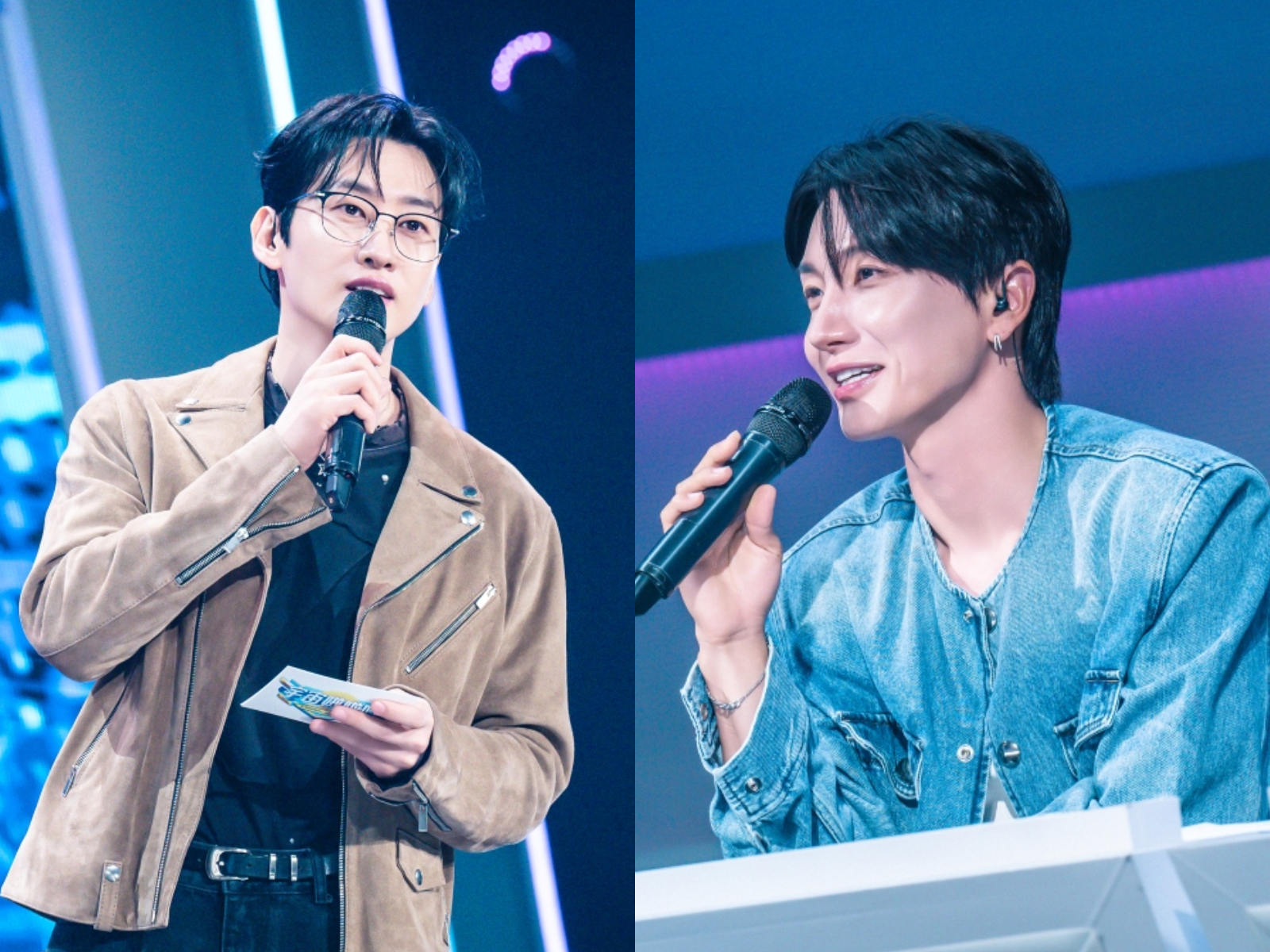 銀赫（左圖）、利特（右圖）很愛鬥嘴。（圖／緯來電視網提供）