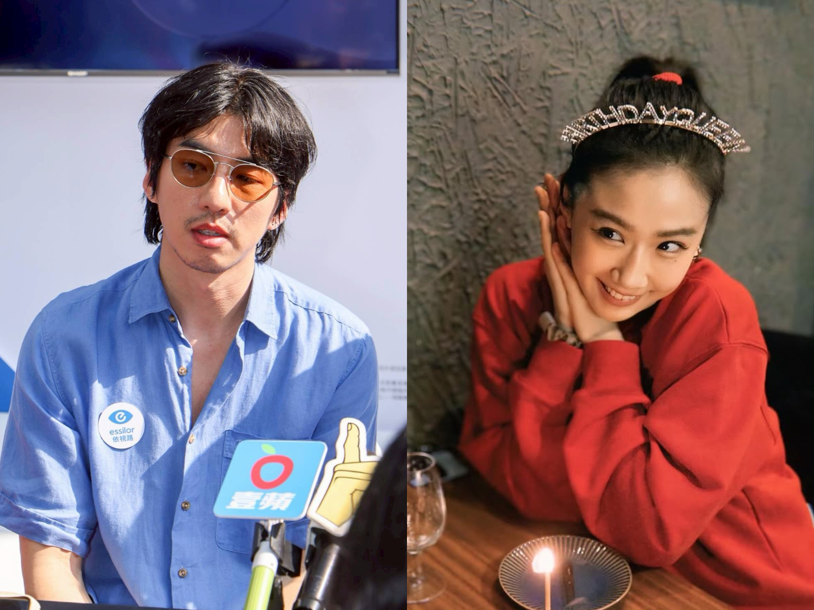 傅孟柏(左圖)都叫方志友(右圖)前妻。(圖/娛樂中心攝、翻攝方志友IG)