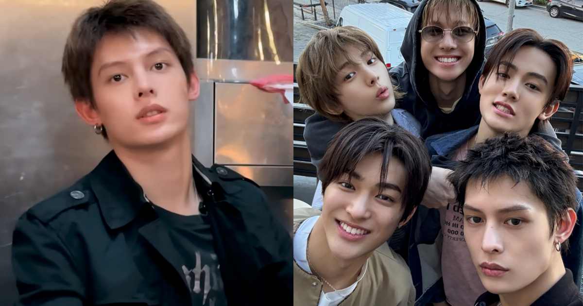 趙雨凡領CORTIS遊台北。(圖/翻攝YouTube、IG)