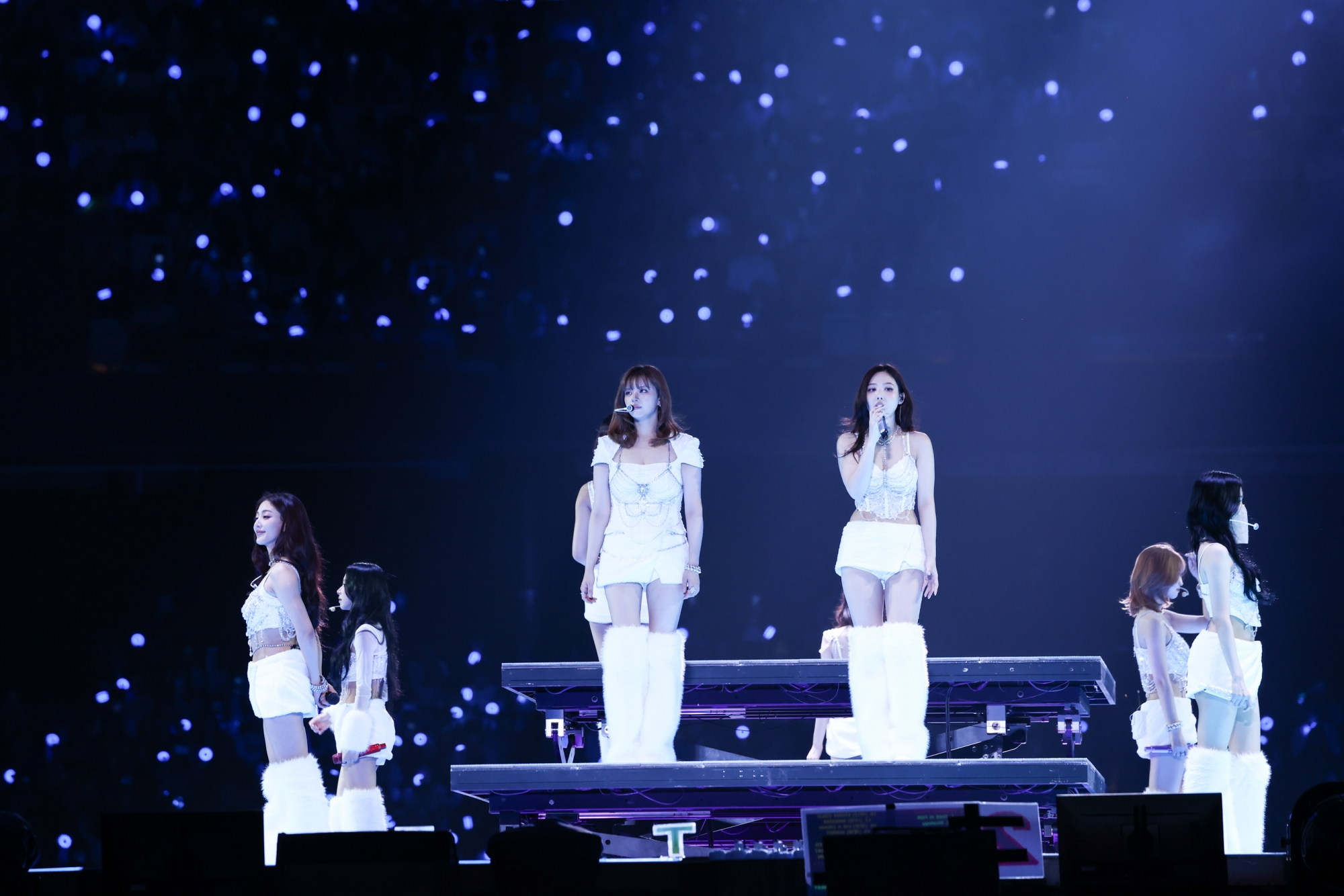 TWICE在大巨蛋開唱。（圖／Live Nation Taiwan提供）