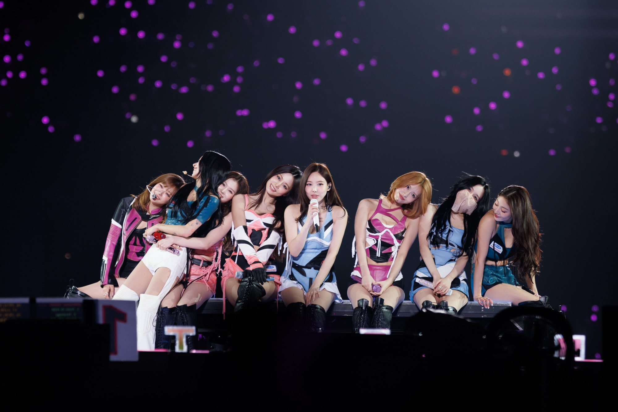 TWICE在大巨蛋開唱。（圖／Live Nation Taiwan提供）