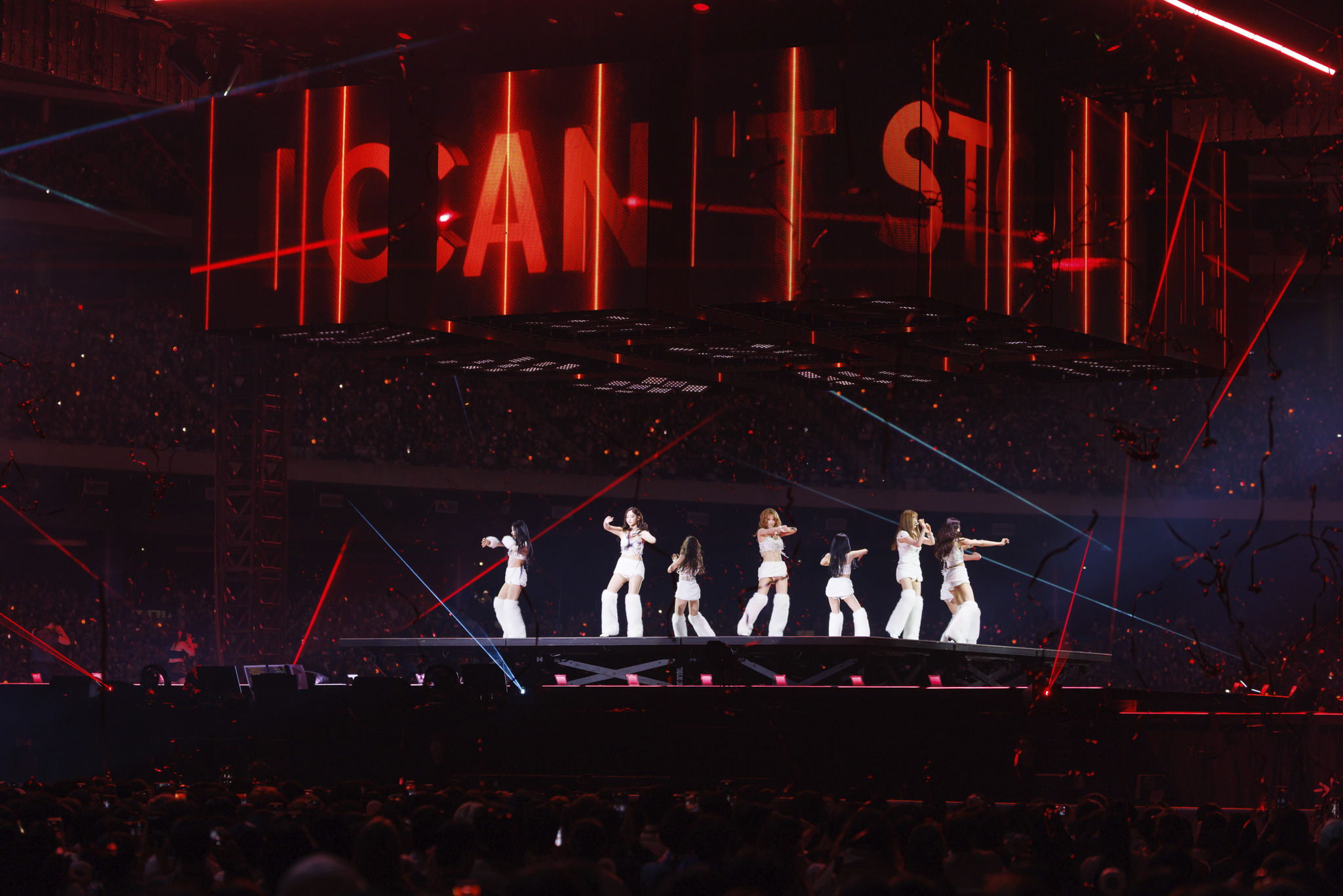 TWICE《THIS IS FOR》世界巡迴演唱會在台北大巨蛋連唱三天。（圖／Live Nation Taiwan提供）