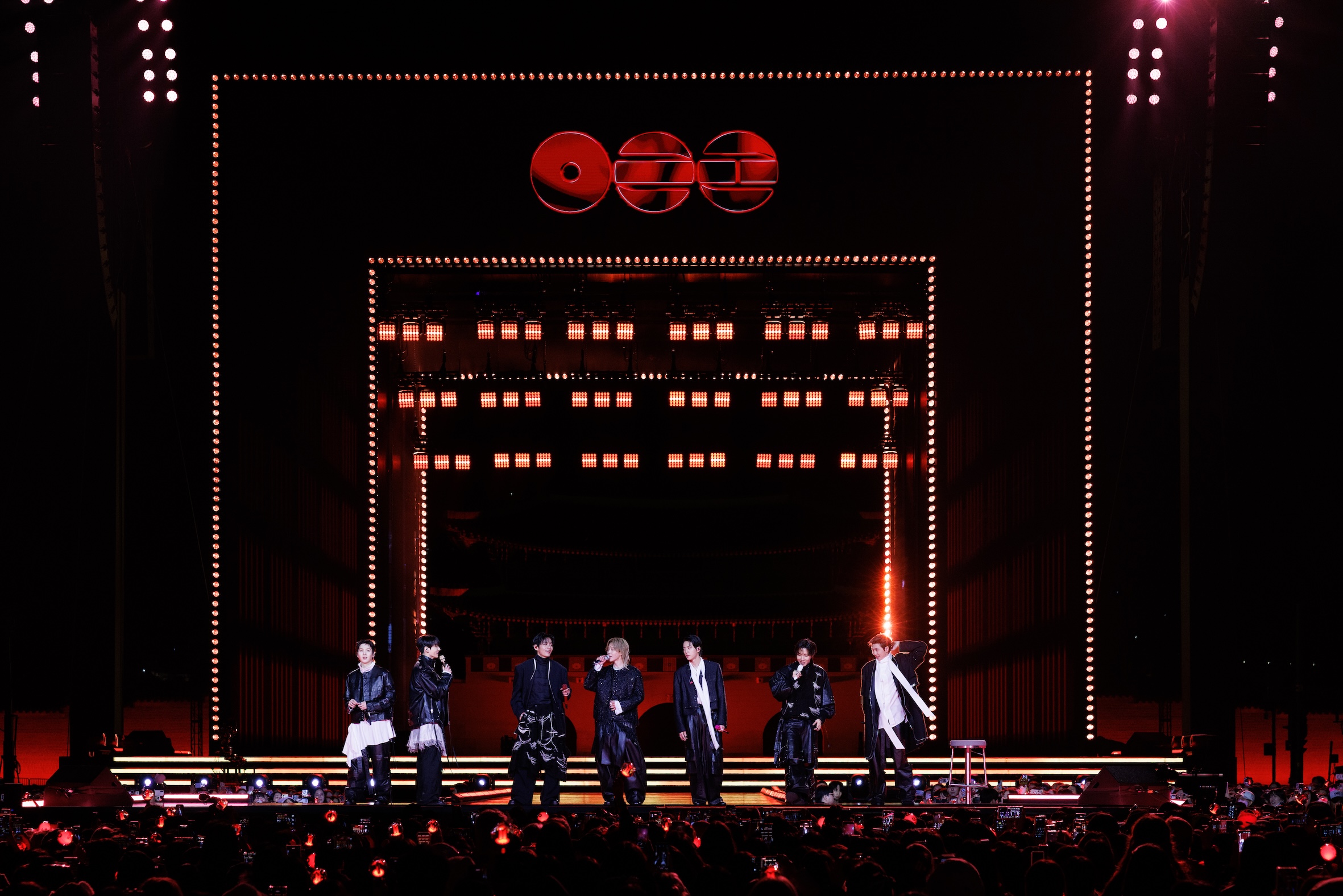 BTS光化門廣場現場直播。（圖／BIGHIT MUSIC AND  NETFLIX提供）