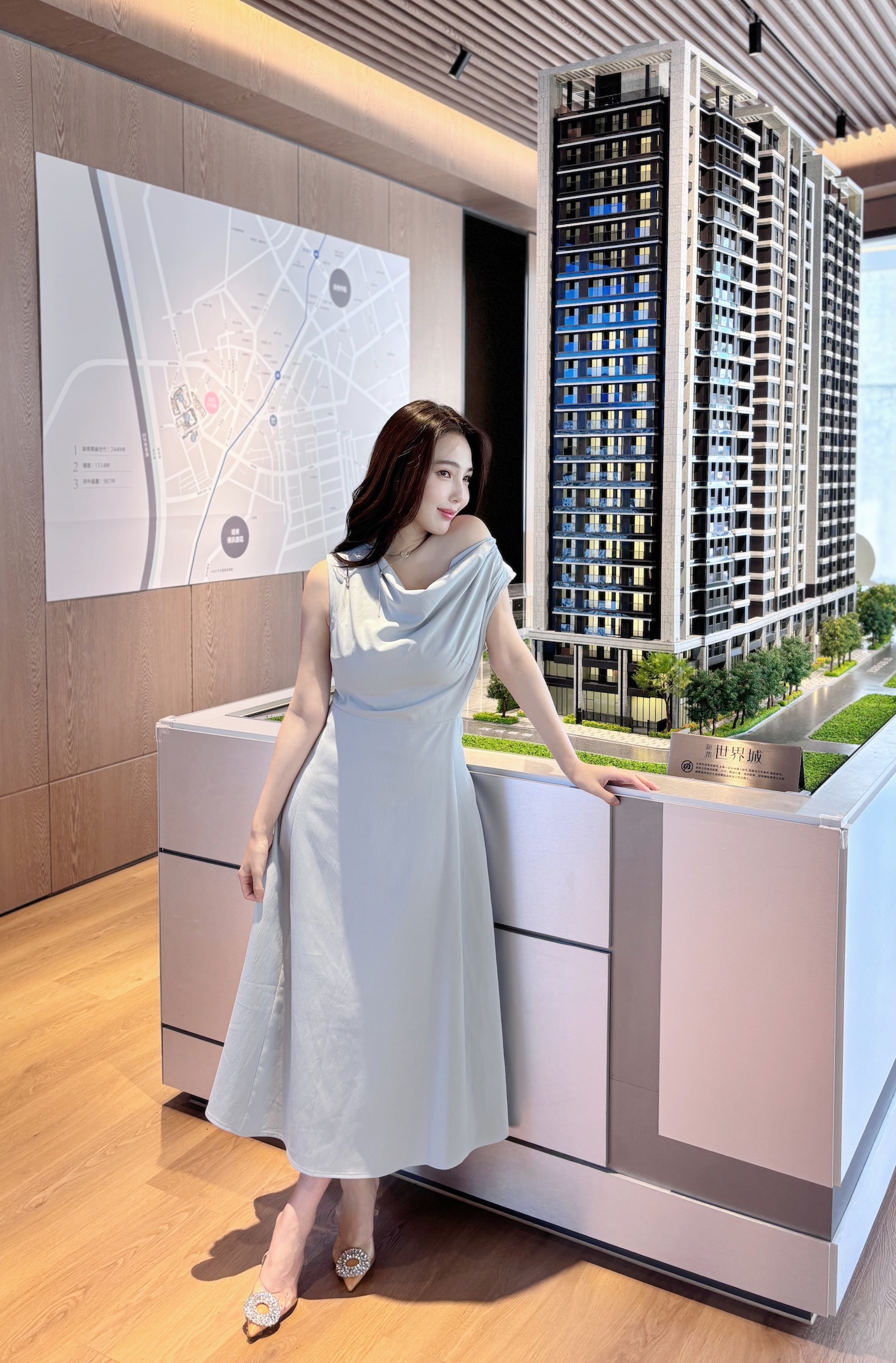 朱琦郁受到房地產建商與買家肯定。（圖／朱琦郁提供）