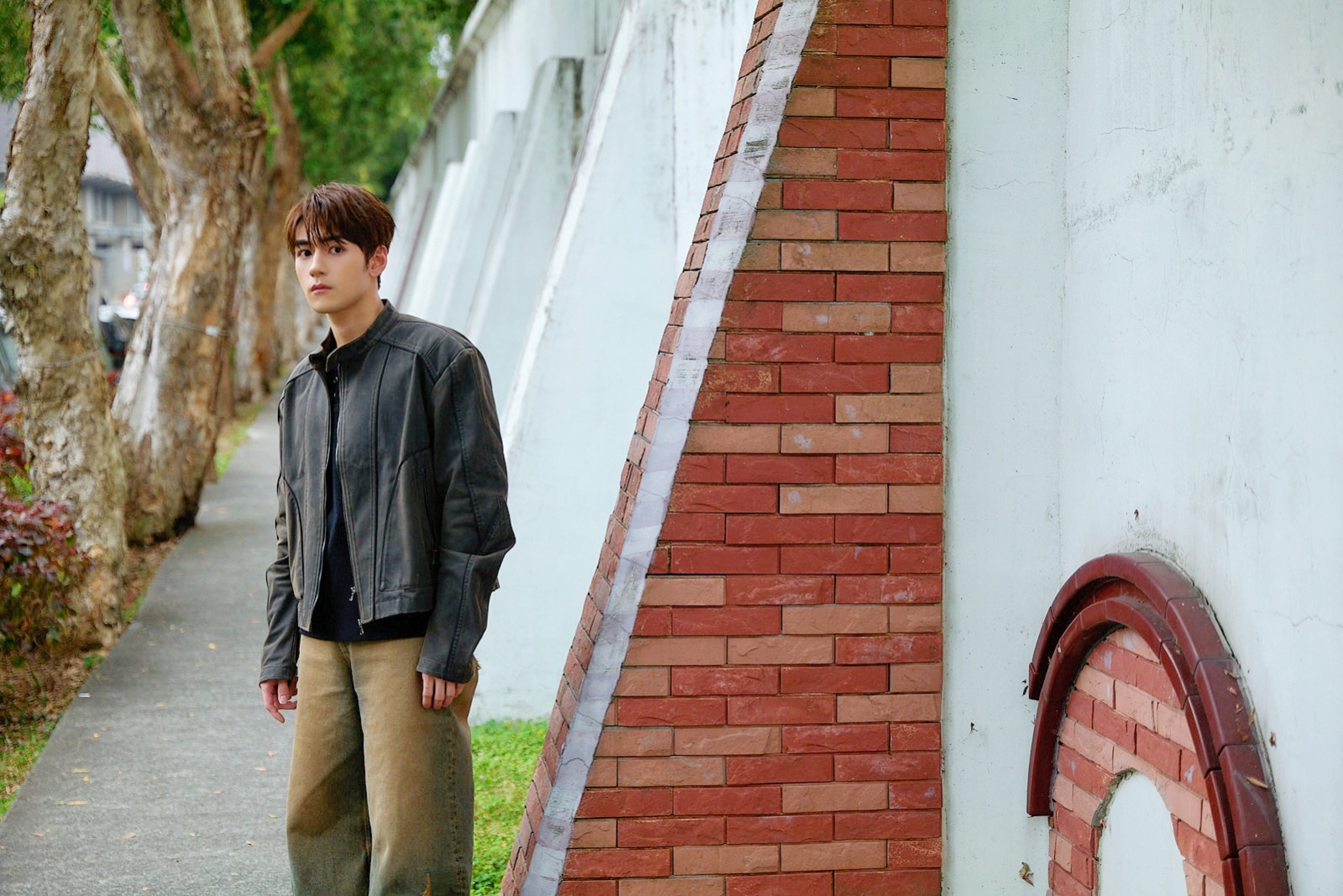 魏浚笙大讚台灣美食好吃。（圖／好樂提供）