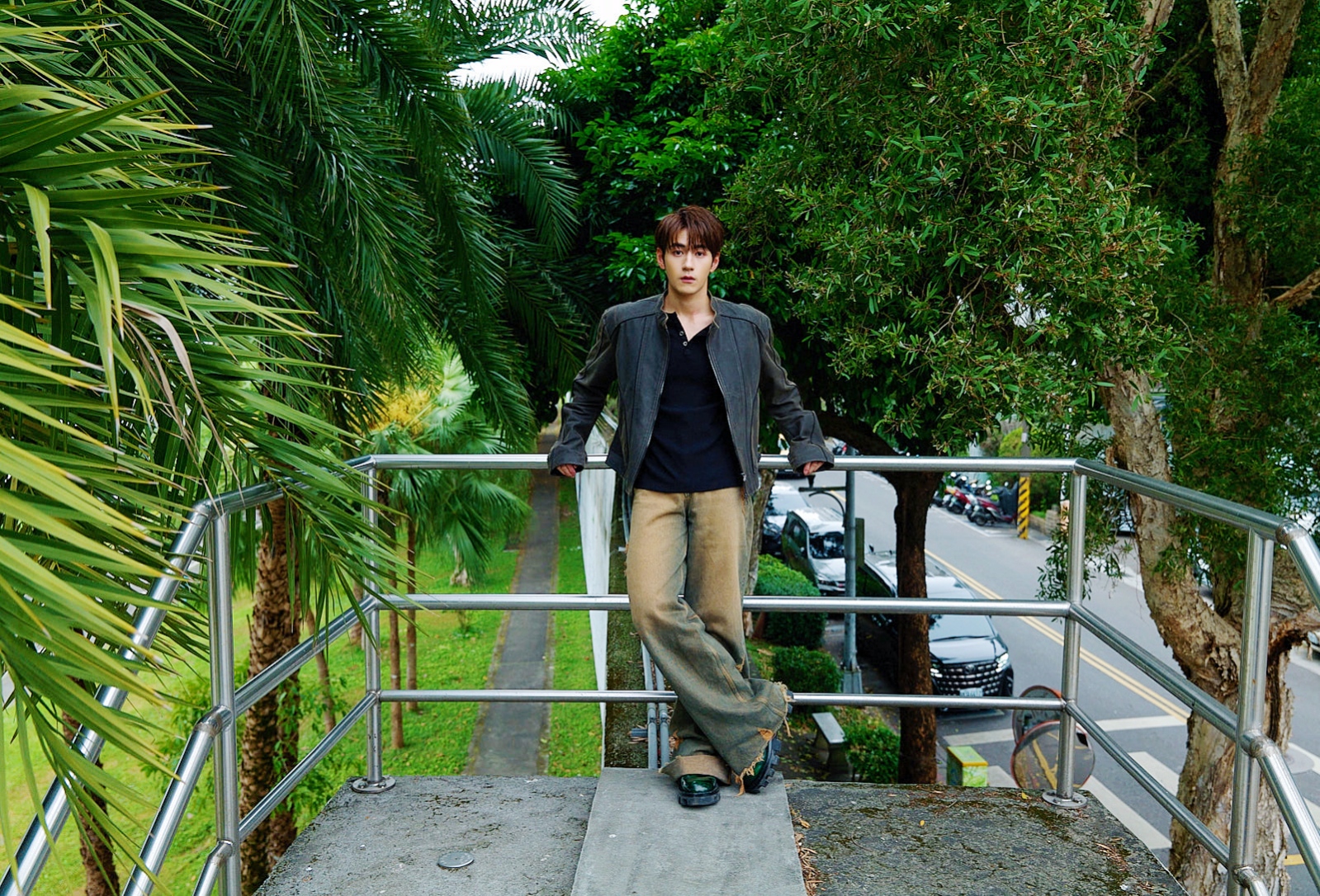 魏浚笙在《殺手#4》中飾演身手頂尖的殺手。（圖／好樂提供）