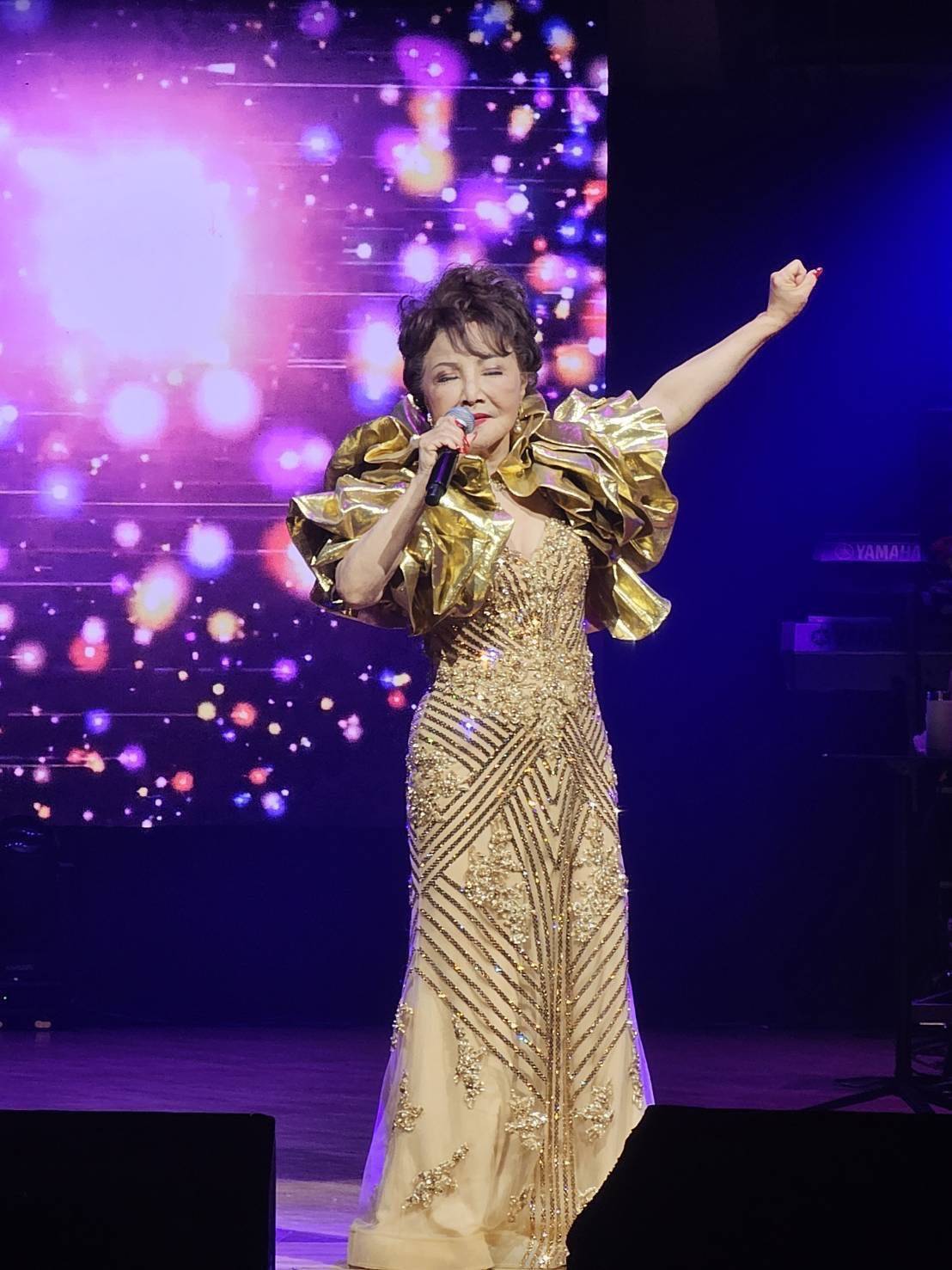 楊燕在香港文化中心舉辦演唱會。（圖／楊燕提供）