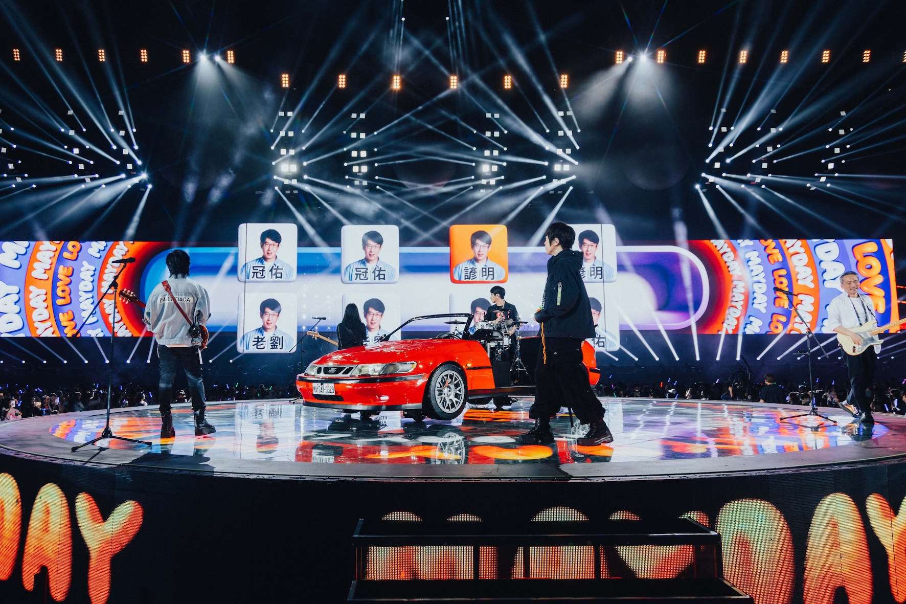 被視為極機密的五月天演唱會彩排首度公開。（圖／相信音樂提供）