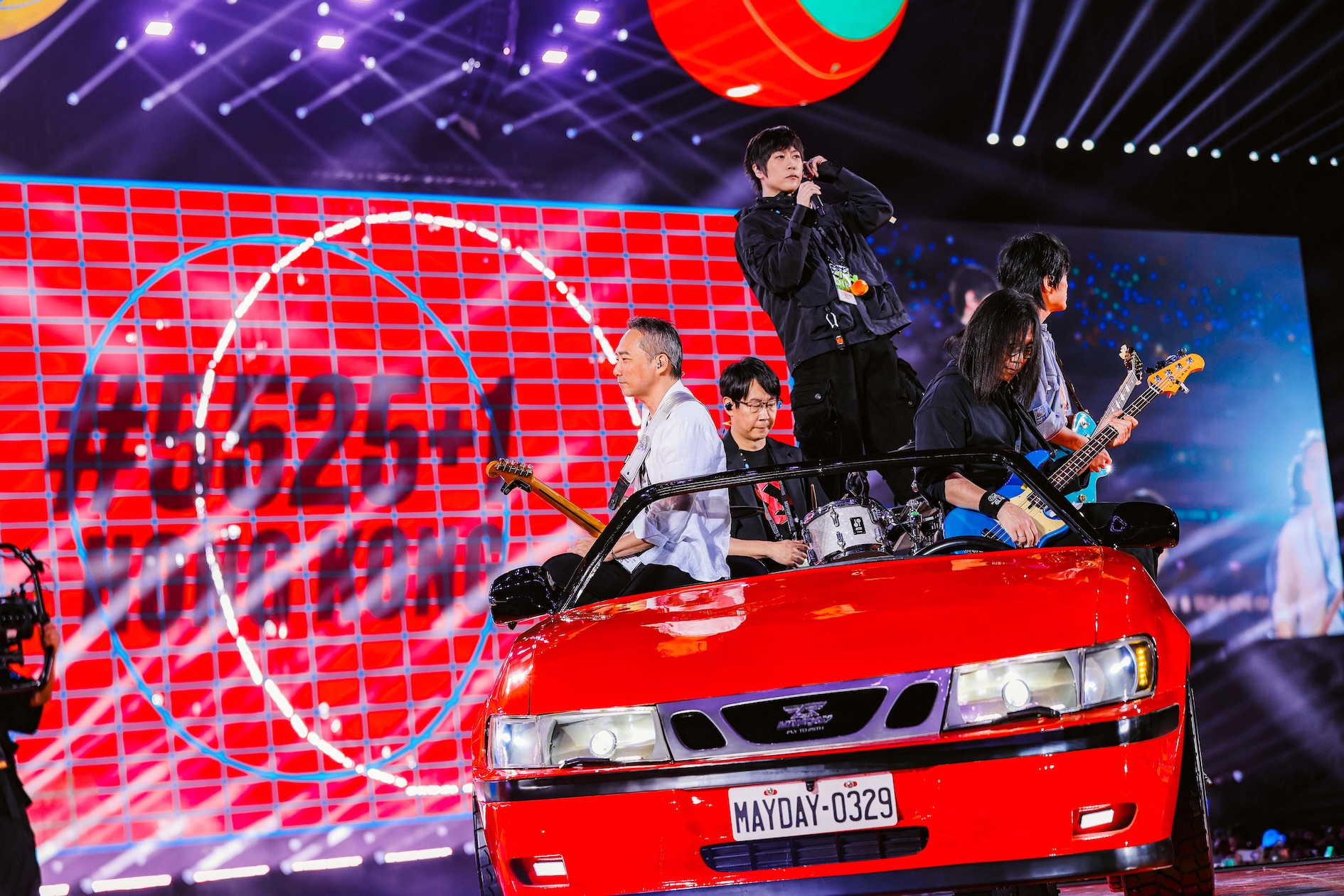 五月天25週年巡迴演唱會24日加開彩排特別場。(圖/相信音樂提供)