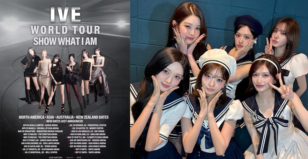 IVE9月台北小巨蛋連唱2天(圖/翻攝Instagram)