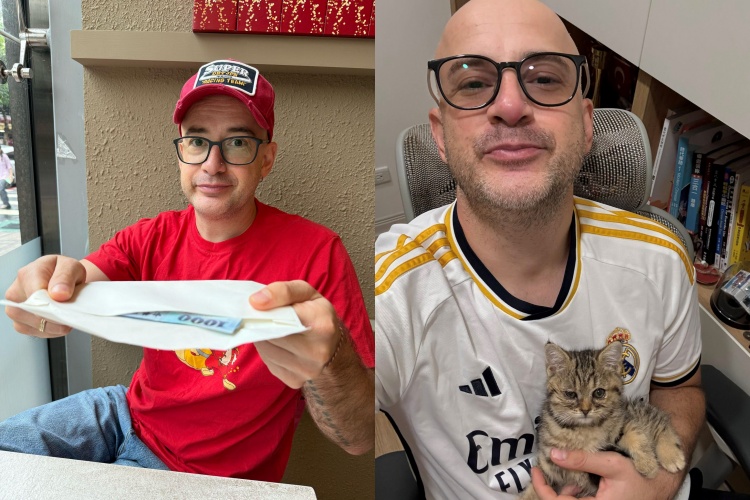 吳鳳近日開設線上英文課程,卻被酸民質疑「土耳其人憑什麼教英文」。(圖/翻攝自吳鳳 Rifat臉書)