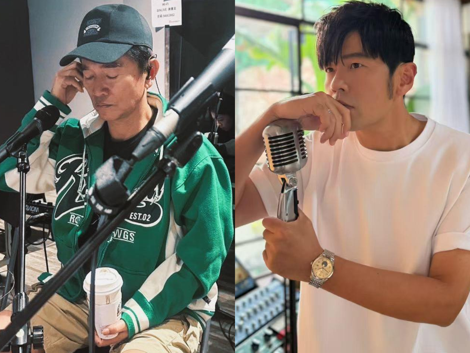 吳宗憲（左圖）開唱周杰倫（右圖）送上心意。（圖／翻攝吳宗憲、周杰倫臉書）