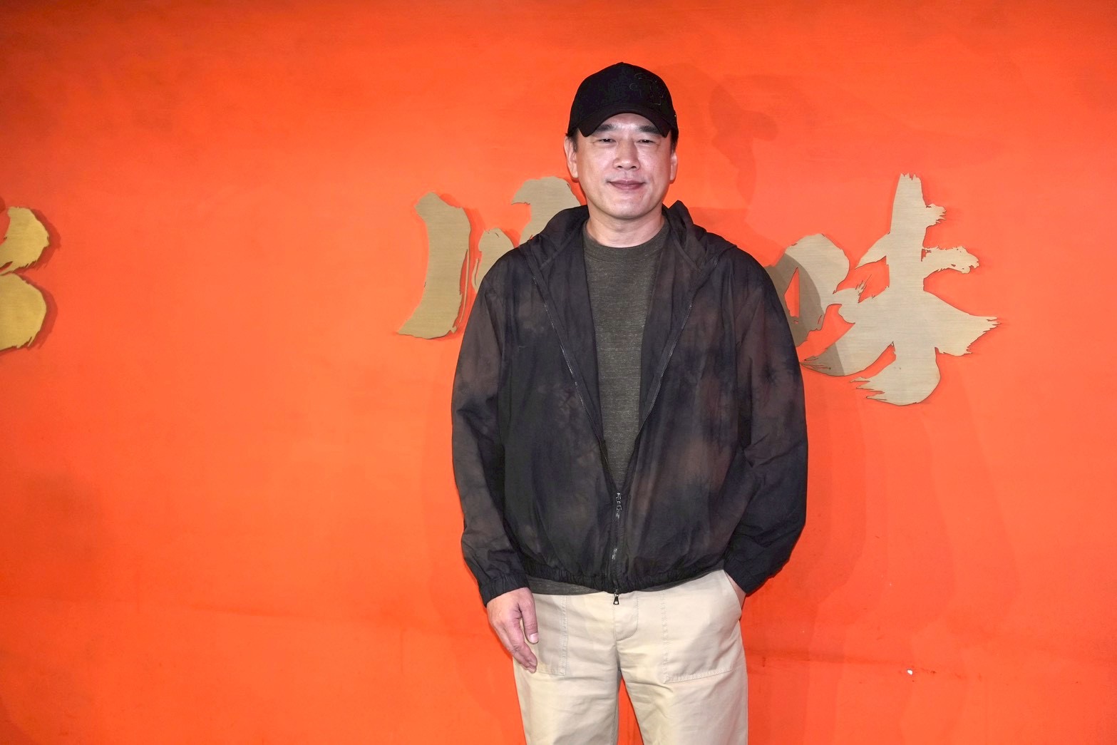 王耀慶近年演藝重心多在大陸,特地返台出席記者會宣布主演台灣電影《漫長的告別》。(圖/記者許方正攝)