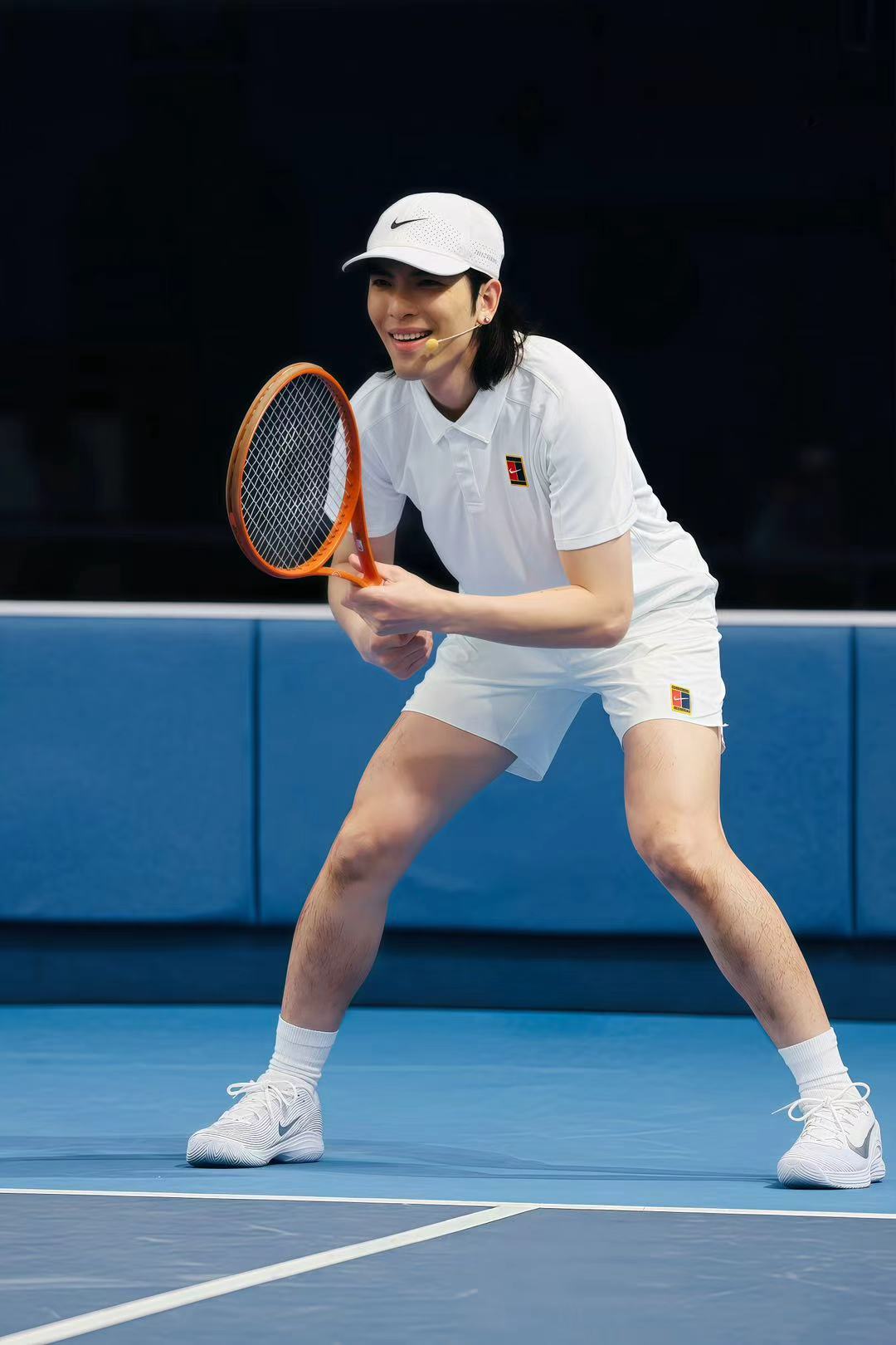 蕭敬騰喜愛打網球。（圖／喜鵲提供）