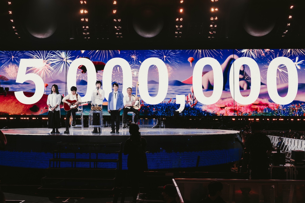 五月天捐款港幣500萬。(圖/相信音樂提供)